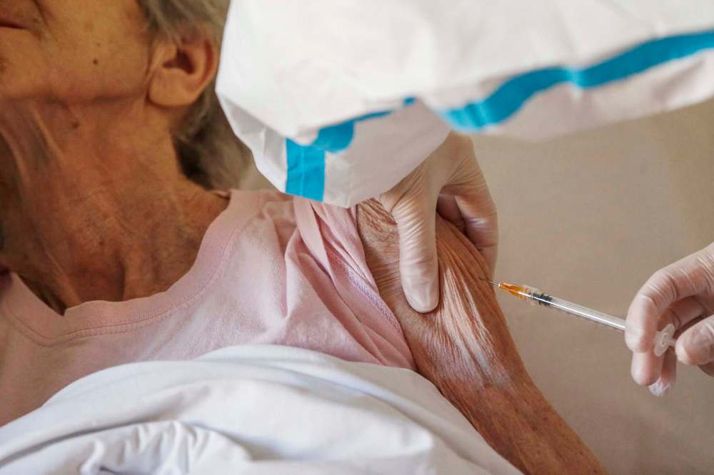 (Cecilia Fabiano/LaPresse via AP)
Manitoba is also scheduled to receive 7,400 doses of the Moderna vaccine this week. So far, no word on when — or if — it arrived.