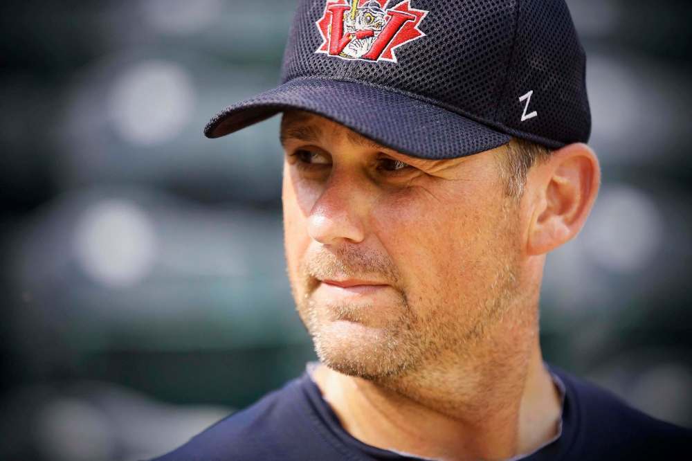 JOHN WOODS / WINNIPEG FREE PRESS FILES
Tom Vaeth, Goldeyes hitting coach from 2003-19, jumped at the chance to manage the Washington Wild Things of the Frontier League.