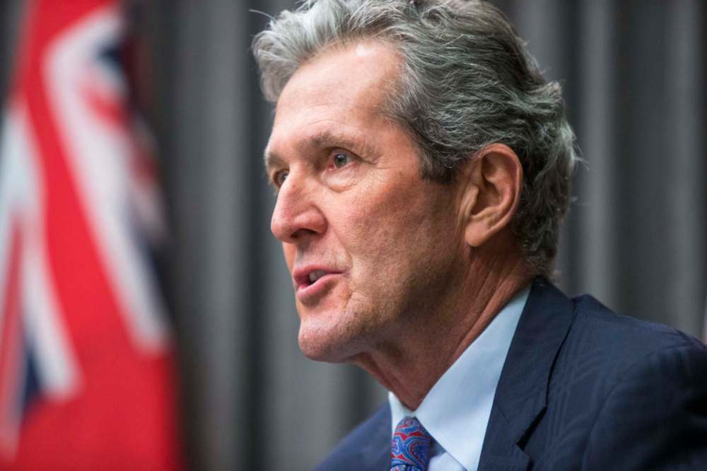 MIKAELA MACKENZIE / WINNIPEG FREE PRESS
Premier Brian Pallister: