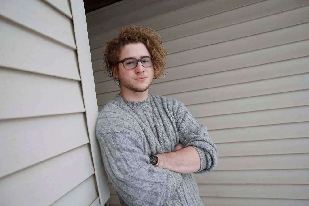 JOHN WOODS / WINNIPEG FREE PRESS
Mac Fontaine, 18, has to test his blood-sugar every three hours. He’s hoping the Great Finger Prick Challenge will convince politicians of the need for continuous glucose monitors.
