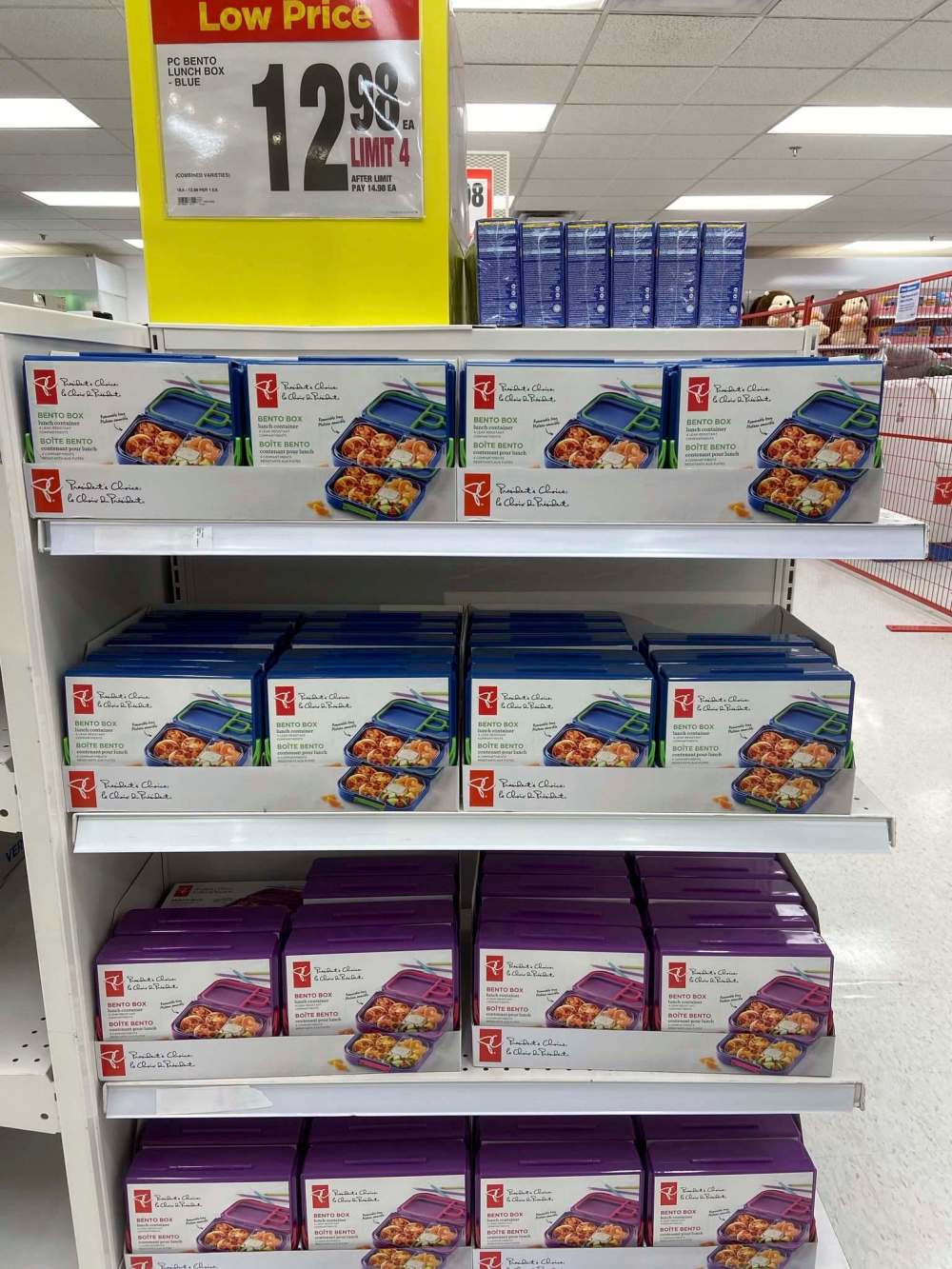 Bento lunch boxes were available for in-store purchase at the Superstore on Kenaston in Winnipeg. (Malak Abas / Winnipeg Free Press)