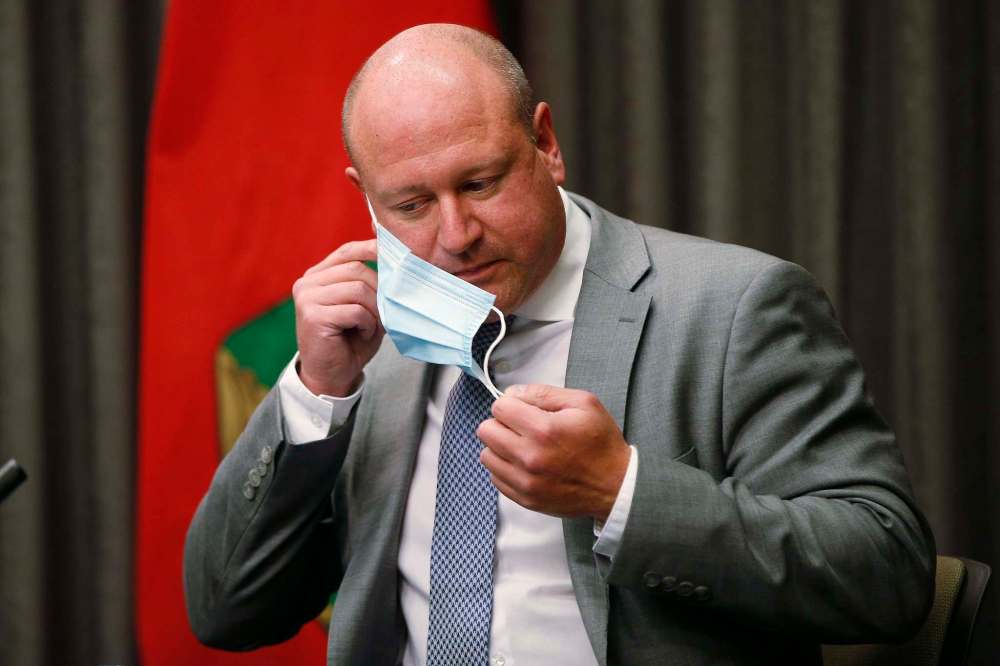 John Woods Canadian Press files
Much to the chagrin of some protesters, the doffing of masks in indoor public places is also not on the table.