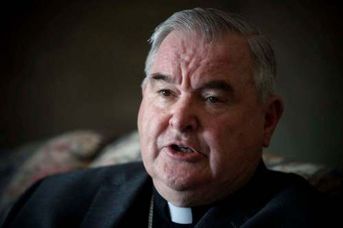 JOHN WOODS / WINNIPEG FREE PRESS FILES
Archbishop Richard Gagnon of the Roman Catholic Archdiocese of Winnipeg: &ldquo;I think the province sees the value of the churches and that they are part of the solution, not the problem.