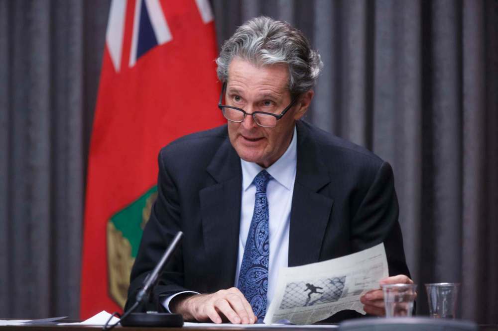 MIKE DEAL / WINNIPEG FREE PRESS
Premier Brian Pallister racked up $5,770 in expenses during two trips to Ottawa last year, one in July and the other in September.
