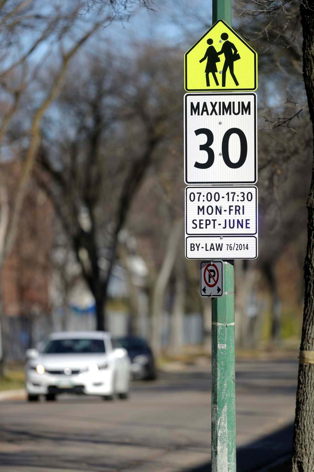 TREVOR HAGAN / WINNIPEG FREE PRESS FILES
Coun. Shawn Nason had pushed for the non-binding plebiscite after the issue became a heated topic of public conversation following the introduction in recent years of 30 km/h school zones in Winnipeg,