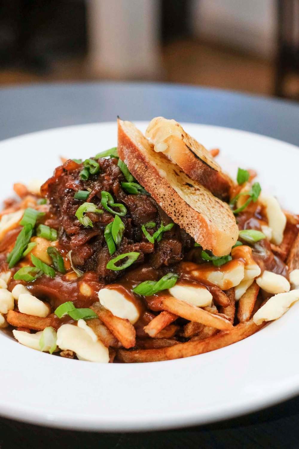 Daniel Crump / Winnipeg Free Press
French Onion Poutine is Le Garage’s entry for La Poutine Week.