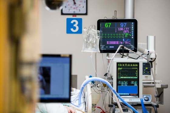 The medical intensive care unit at the Health Sciences Centre in Winnipeg on Tuesday, Dec. 8, 2020. THE CANADIAN PRESS/Mikaela MacKenzie - POOL