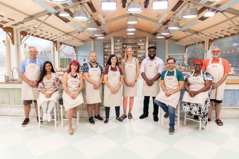 Ten amateur bakers were selected out of 2,000 applicants to compete in the fourth season of The Great Canadian Baking Show. Davies (right) spent weeks practising his skills in preparation. He says being away for five weeks for taping was disguised nicely by the pandemic.