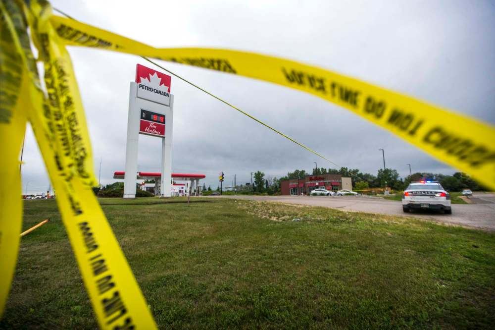 MIKAELA MACKENZIE / WINNIPEG FREE PRESS FILES
On July 23, 2020, Ryan Kelly Legary was stabbed to death in a parking lot shared by multiple businesses near the intersection of Lagimodiere Boulevard and Fermor Avenue.