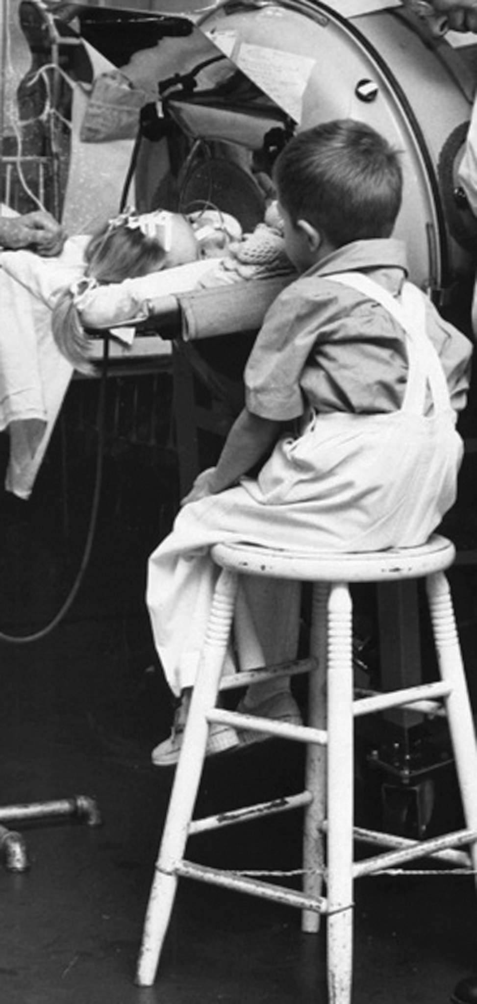 Polio frightened many people because it caused paralysis and mainly affected children under the age of 10.