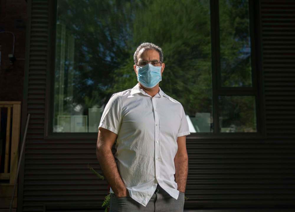 Providence Therapeutics is too far behind its vaccine development to ever catch up with current approved vaccines, says Amir Attaran, a professor in the faculties of law and the School of Epidemiology and Public Health at the University of Ottawa. (Justin Tang / Winnipeg Free Press)