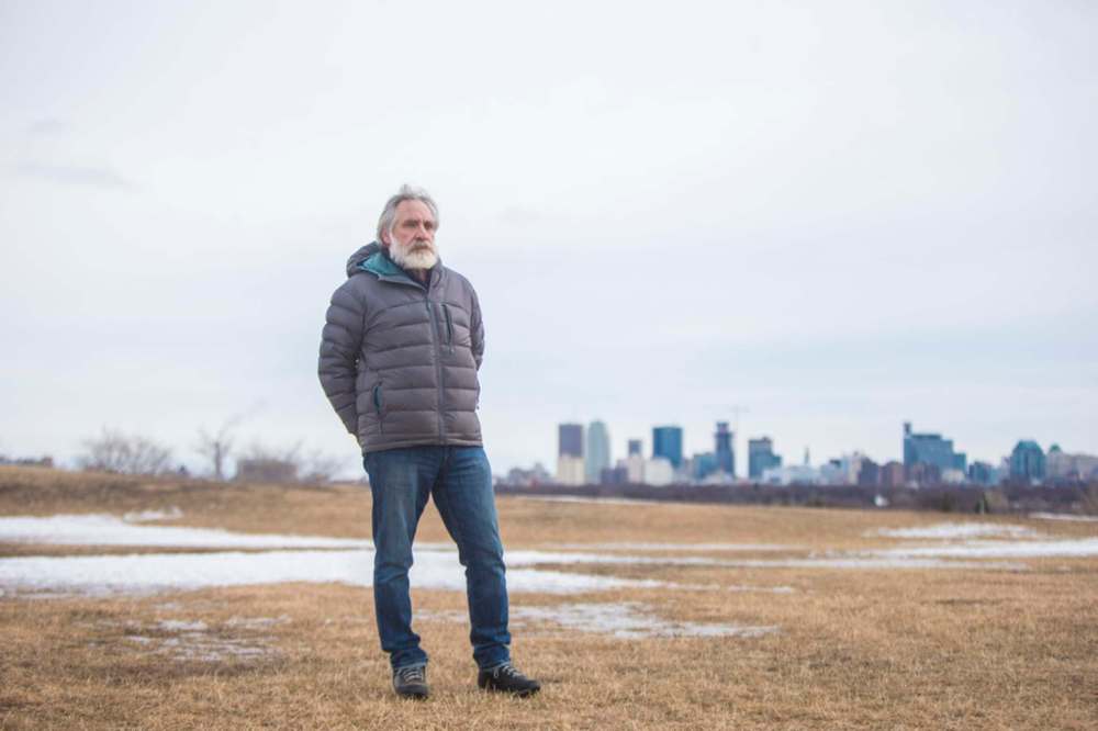 MIKAELA MACKENZIE / WINNIPEG FREE PRESS
Polar bear tracker Dennis Compayre at Westview Park in Winnipeg.