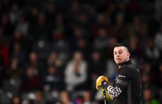 Sean Kilpatrick / Canadian Press files Interaction with fans in the stands is a crucial element of the Brier experience for Colin Hodgson.
