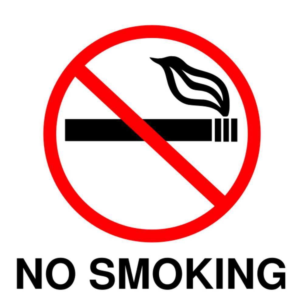 no smoking sign