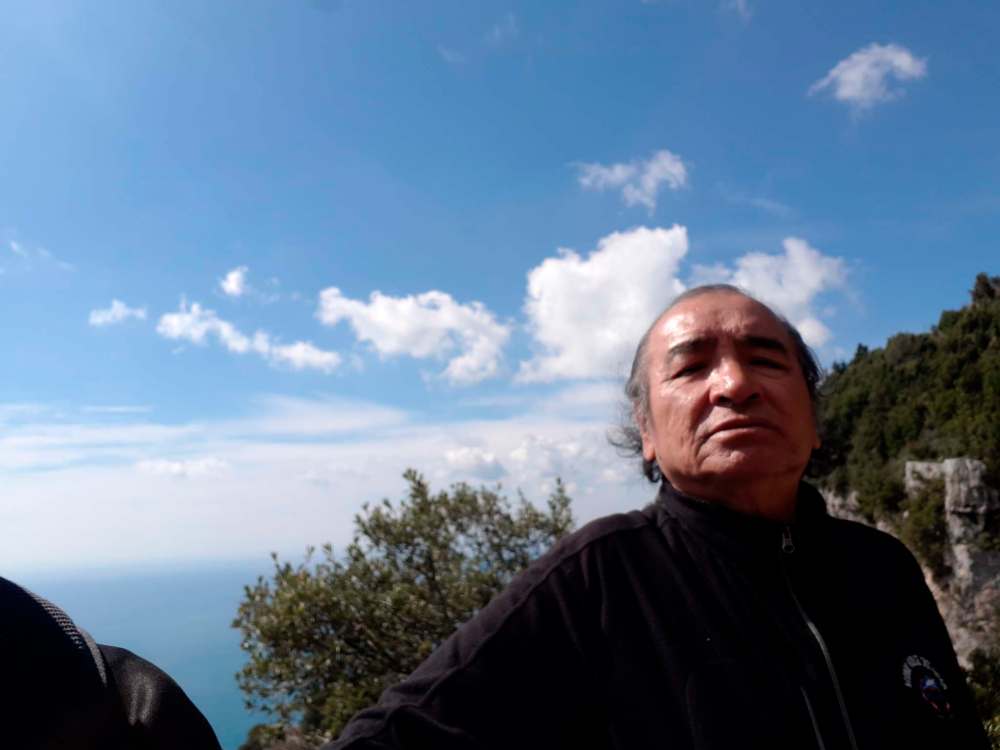 RMTC photo
Playwright Tomson Highway will be seen in conversation with journalist Rosanna Deerchild on Thursday, March 18, at 1 p.m.