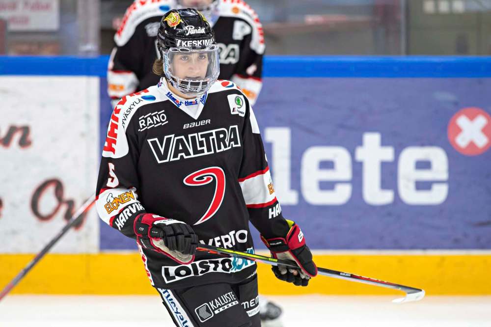 Jiri Halttunen / JYP
Carson Lambos is training and playing for the JYP in Finland