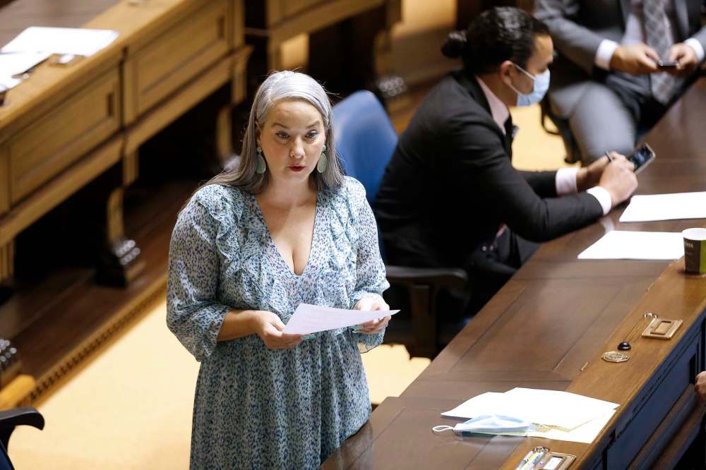 JOHN WOODS / FREE PRESS FILES
MLA Nahanni Fontaine, the NDP justice critic, said the Pallister government "doesn’t give a crap about Indigenous women and girls in this province."