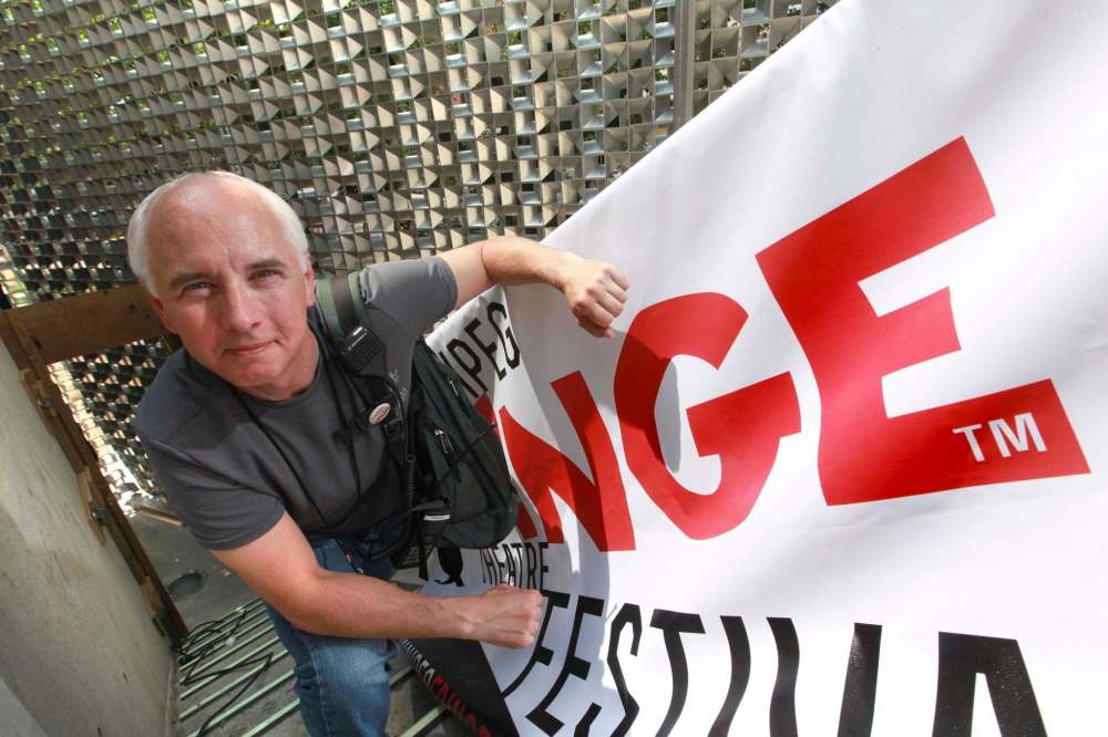 Ruth Bonneville / Winnipeg Free Press
Winnipeg Fringe Festival Executive Director Chuck McEwen.