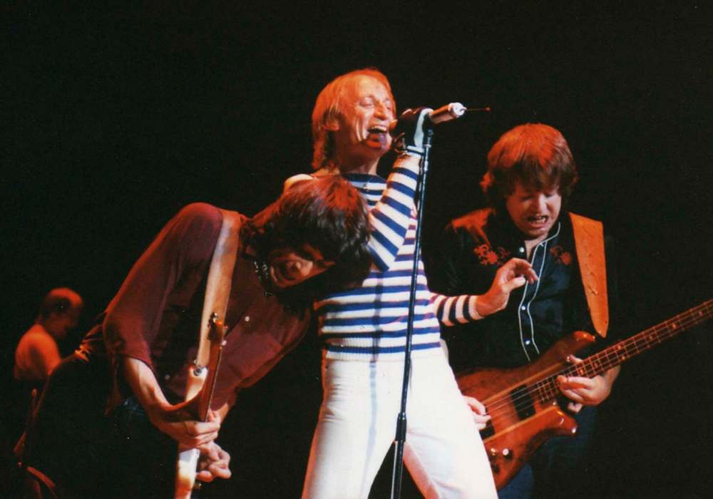 Supplied
Streetheart’s Jeff Neill (left), Kenny Shields and Spider Sinnaeve in 1982.