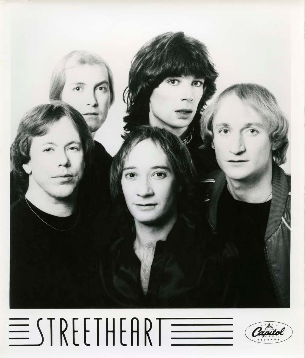 Deborah Samuel / Capitol 
Streetheart in 1982. Neill is second from right.