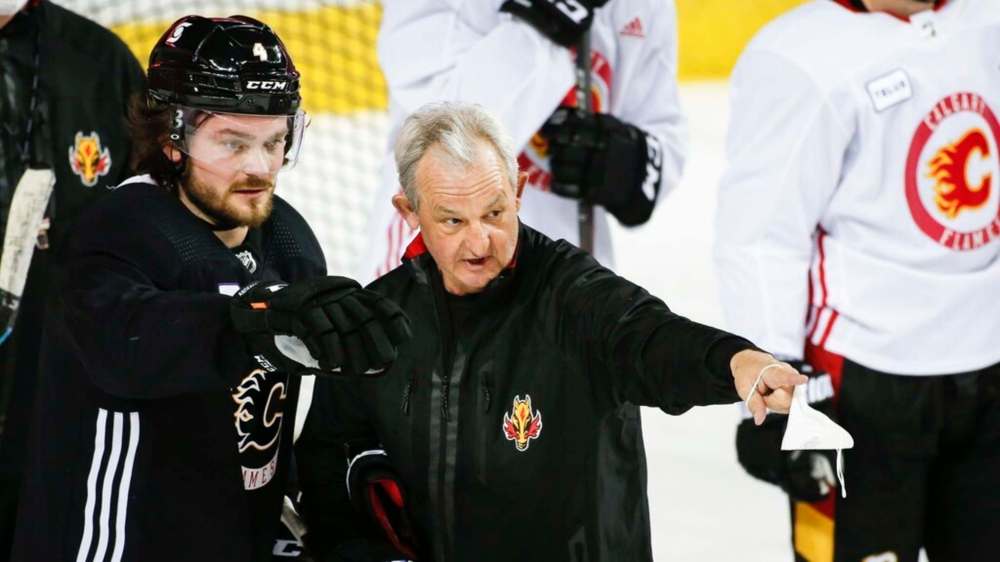 The Calgary Flames coaching change has had a positive effect on the group say the team's players. THE CANADIAN PRESS/Jeff McIntosh