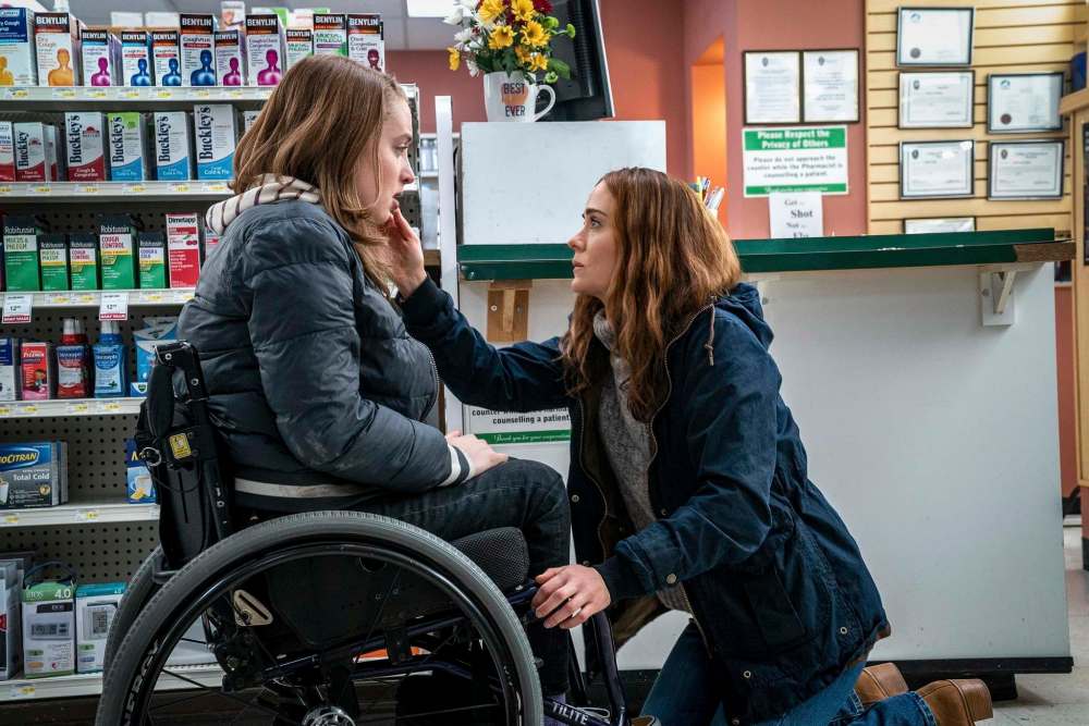 Lionsgate
Chloe Sherman (Kiera Allen, left) has a tense mother-daughter moment with mom Diane (Sarah Paulson).