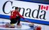 Curling Canada said in a statement late Friday that unidentified asymptomatic athletes had tested positive for COVID-19 at the men&rsquo;s world curling championships in Calgary. THE CANADIAN PRESS/Jeff McIntosh