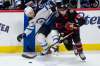 Adrian Wyld / The Canadian Press
Ottawa's Michael Amadio battles Jets centre Trevor Lewis Tuesday night in Ottawa. The Jets are looking to rebound against the Sens tonight after a sub-par effort Monday night's loss.