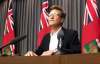 Infrastructure Minister Ron Schuler said the province would never alter the Highway Traffic Act to let the city mix pedestrians with vehicle traffic. THE CANADIAN PRESS FILES/Steve Lambert