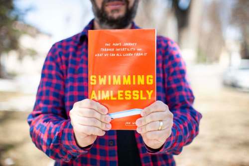 Daniel Crump / Winnipeg Free Press
Jon Waldman uses humour to make a difficult subject approachable.
