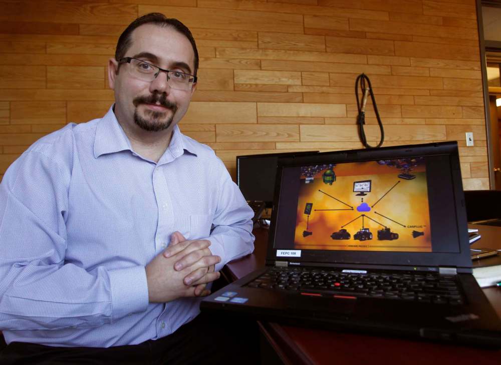 Wayne Glowacki / Winnipeg Free Press files
Wade Barnes is the CEO of Farmers Edge, a Winnipeg agricultural technology company that uses satellite imagery and weather data to allow farmers to do precision agriculture easily.