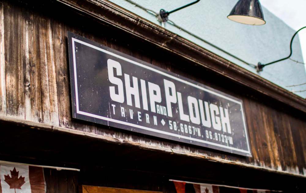 SUPPLIED
Ship and Plough pub in Gimli.