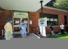 A person leaves as other people line up to be tested at a COVID-19 assessment centre in Toronto on Tuesday, May 26, 2020. THE CANADIAN PRESS/Nathan Denette