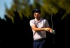 Russell Henley tees off at the fifth hole during the third round of the CJ Cup golf tournament at Shadow Creek Golf Course, Saturday, Oct. 17, 2020, in North Las Vegas. (Chase Stevens/Las Vegas Review-Journal via AP)