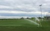 Sprinklers water Toronto FC's training grounds in Toronto in this photo from May 22, 2019. Toronto FC says it will begin voluntary individual player workouts outdoors at its north Toronto training facility starting Monday. THE CANADIAN PRESS/Neil Davidson