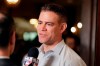 FILE - In this Nov. 13, 2019, file photo, Chicago Cubs president of baseball operations Theo Epstein speaks at a media availability during the Major League Baseball general managers annual meetings in Scottsdale, Ariz. Theo Epstein, who transformed the long-suffering Chicago Cubs and helped bring home a drought-busting championship in 2016, is stepping down after nine seasons as the club's president of baseball operations. The team announced Monday, Nov. 16, 2020, Epstein is leaving the organization, and general manager Jed Hoyer is being promoted to take his place. (AP Photo/Matt York, File)