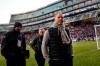 FILE - In this March 17, 2019, file photo, Portland Timbers MLS soccer team coach Giovanni Savarese, right, walks off the field after the team's match against FC Cincinnati in Cincinnati. No other top-flight league in the world has the same geographic diversity as MLS, which had 74 different nationalities represented at the start of the 2020 season, according to data from Sports Reference. No other top-flight league in the world has the same geographic diversity as MLS, which had 74 different nationalities represented at the start of the 2020 season, according to data from Sports Reference. (AP Photo/John Minchillo, File)