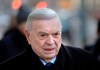 FILE - In this Dec. 13, 2017, file photo, Jose Maria Marin, of Brazil, arrives to federal court in the Brooklyn borough of New York. Marin, the former head of Brazilian soccer, was granted compassionate release from a U.S. federal prison on Monday, March 30, 2020, amid the new coronavirus pandemic, his sentence cut short by about eight months. Marin was sentenced to four years in prison in August 2018 for his participation in a scheme to accept bribes in exchange for the media and marketing rights to soccer tournaments. (AP Photo/Seth Wenig, Fle)