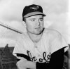 FILE - This is a 1959 file photo showing Baltimore Orioles minor league pitcher Steve Dalkowski posed in Miami, Fla. Dalkowski, a hard-throwing, wild left-hander who inspired the creation of the character Nuke LaLoosh in the movie 