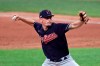 FILE - Cleveland Indians relief pitcher Nick Wittgren delivers in the sixth inning of an intrasquad baseball game in Cleveland, in this Wednesday, July 15, 2020, file photo. The Indians' opener is Thursday, April 1, 2021. Their closer isn't nearly as definitive. (AP Photo/Tony Dejak, File)