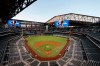 FILE - The Seattle Mariners play the Texas Rangers in the first inning of a baseball game at Globe Life Field in Arlington, Texas, Monday, Aug. 10, 2020. The World Series will be played entirely at the Texas Rangers‚Äô new ballpark in Arlington, Texas, as part of a bubble agreement between Major League Baseball and the players‚Äô association, the first time the sport‚Äôs championship will be played entirely at one site since 1944. As part of an agreement finalized Tuesday, Sept. 15, 2020, the Division Series, League Championship Series and World Series will be part of a bubble designed to minimize exposure to the coronavirus. (AP Photo/Tony Gutierrez, File)