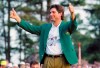 FILE - In this April 12, 1992, file photo, Fred Couples gives the thumbs-up after getting his traditional green jacket after winning the 1992 Masters golf tournament at the Augusta National Golf Club in Augusta, Ga. Couples brought the driver he used that week to Augusta National for a display of clubs used by Masters champions. (AP Photo/Lenny Ignelzi, File)