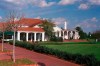 FILE - The clubhouse at Pinehurst Resort in Pinehurst, N.C., is shown April 3, 2002. The United States Golf Association announced Wednesday, Sept. 9, 2020, it will move its equipment testing center and other offices to North Carolina as part of a $36 million investment within the iconic golfing village of Pinehurst. (AP Photo/Randy Bergmann, File)