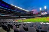 FILE - Cardboard cutouts of fans in the otherwise empty seats face the field during the sixth inning of a baseball game between the Atlanta Braves and Tampa Bay Rays in Atlanta, in this Thursday, July 30, 2020, file photo. Georgia’s new voting law _ which critics claim severely limits access to the ballot box, especially for people of color _ has prompted calls from as high as the White House to consider moving the midsummer classic out of Atlanta. The game is set for July 13 at Truist Park, the Braves’ 41,000-seat stadium in suburban Cobb County.(AP Photo/John Amis, File)