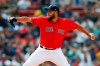FILE - In this July 27, 2019, file photo, Boston Red Sox's Eduardo Rodriguez pitches during the first inning of a baseball game against the New York Yankees in Boston. (AP Photo/Michael Dwyer, File)