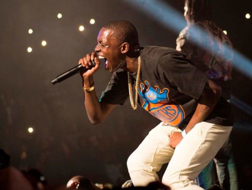 FILE - In this Oct. 30, 2014 file photo, Bobby Shmurda performs at Power 105.1's Powerhouse 2014 at the Barclays Center in the Brooklyn borough of New York. The Brooklyn rapper will be eligible for release from prison in February 2020, the New York State Department of Corrections said on Monday, Jan. 4, 2020. (Photo by Scott Roth/Invision/AP)