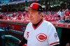 FILE - In this March 28, 2019, file photo, former Cincinnati Reds catcher Johnny Bench walks up to the field before the team's opening day baseball game against the Pittsburgh Pirates in Cincinnati. Bench has decided to sell memorabilia from his Hall of Fame career with the Reds. He plans to use the proceeds to help fund the future college educations of his two youngest sons. Among the items he's parting with are his World Series trophies from 1975 and '76, and his 1968 NL Rookie of the Year award. (AP Photo/Gary Landers, File)