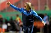 FILE - In this Feb. 18, 2020, file photo, Velez Sarsfield coach Gabriel Heinze directs his players during a Copa Sudamericana soccer match against Aucas at the Gonzalo Pozo Ripalda stadium in Quito, Ecuador. Hoping to recreate the success of its first coach, Atlanta United hired Argentina's Gabriel Heinze on Friday, Dec. 18, 2020, to manage the Five Stripes, who endured a miserable season just two years after winning the MLS Cup championship. (AP Photo/Dolores Ochoa, File)