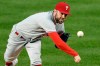 FILE - In this Sept. 22, 2020, file photo, Philadelphia Phillies relief pitcher David Phelps delivers a pitch during the second baseball game of a doubleheader against the Washington Nationals in Washington. Phelps and the Toronto Blue Jays have agreed to a $1.75 million, one-year contract a person familiar with the negotiations told The Associated Press. The person spoke on condition of anonymity Thursday, Feb. 11, 2021, because an announcement was not authorized before Toronto opens a space on the 40-man roster. (AP Photo/Nick Wass, File)