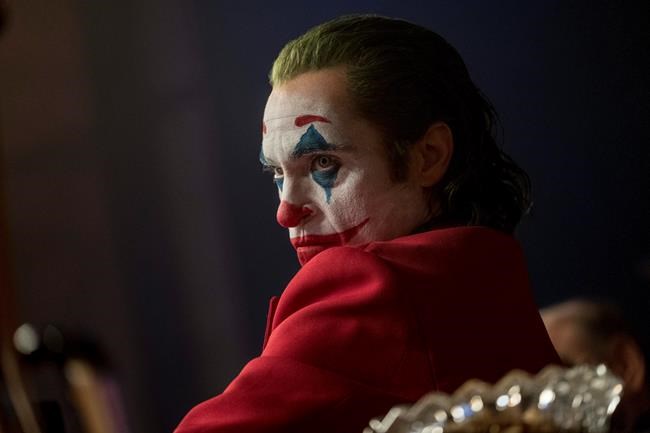 This image released by Warner Bros. Pictures shows Joaquin Phoenix in a scene from